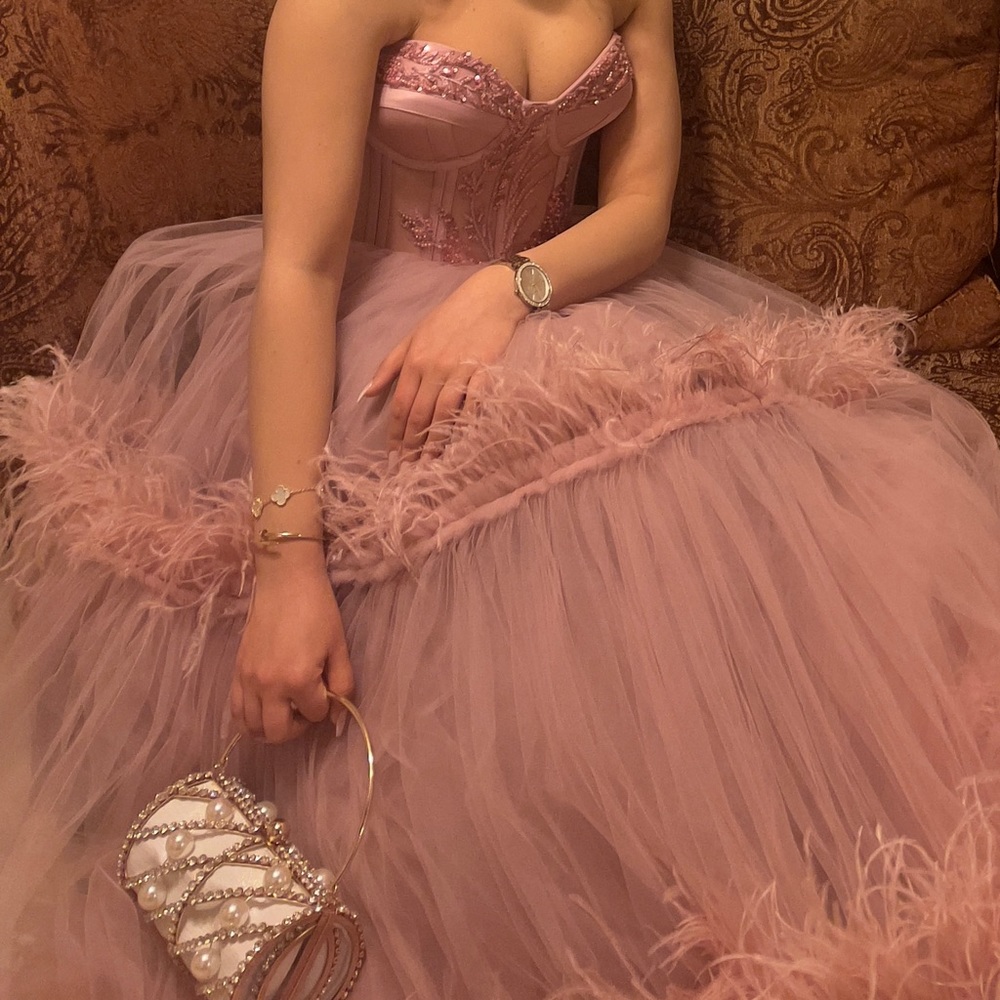 Pink Ball Gown Dress